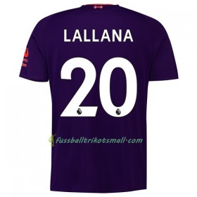 Günstige Fußballtrikots Liverpool Lallana 20 2018-2019 Kurzarm Auswärts-trikot kaufen